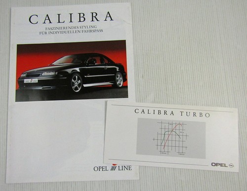 Prospekte opel calibra - prospekte,