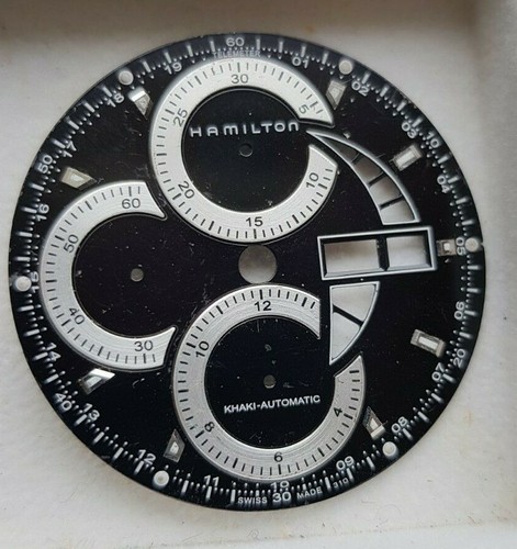 Hamilton zifferblatt schwarz - hamilton,