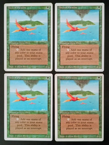 Mtg birds of paradise - birds,