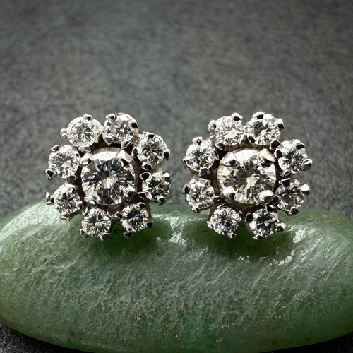 Vintage cluster ohrringe - cluster,