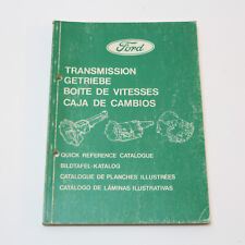 Ford Getriebe + Automatik - Bildtafelkatalog Ersatzteilliste Ersatzteilkatalog