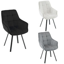 EUGAD Esszimmerstühle 2/4/6er Set Drehstuhl Küchenstühle Essstühle Metallbeinen