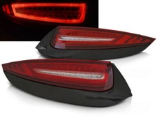 Voll LED Rückleuchten Set für Porsche 911 997 Bj. 2008-2012 Rot/Chrom
