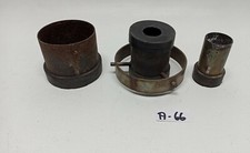 Muffelringe Set 3 Gr. inkl. Zentrierring Degussa z.B. für Heraeus CL-G 77,  A-66