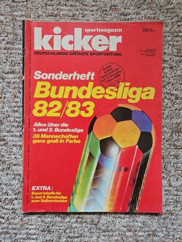 Kicker sonderheft bundesliga - kicker,