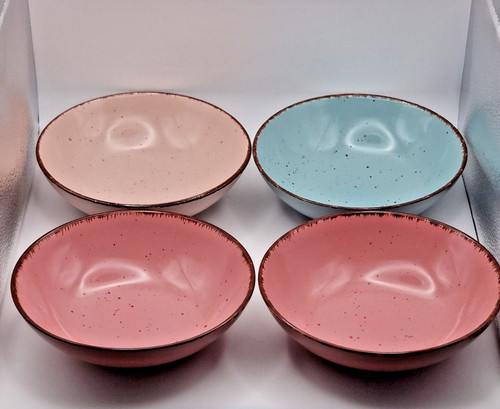 Steingut schüssel schale - 4x,