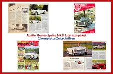 Austin Healey Sprite Mk II Literaturpaket - 2 komplette Zeitschriften