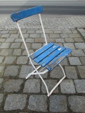 alter Biergartenstuhl