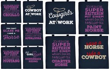 Pferde Tasche - Western Cowgirl / Cowboy - Quarter - Paint - Appalossa - Mustang