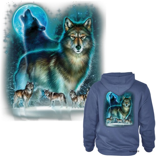 Jacke wolf motiv - wolf,