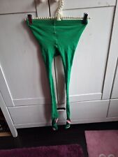 Mini Boden Rippstrick Strumpfhose grün rosa Gr. 152 11-12 Jahre wNEU !