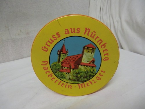 Sehr alte lebkuchen blechdose - sehr,