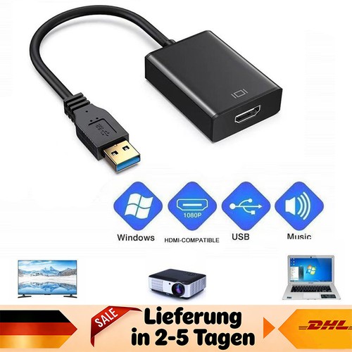 Externer usb hdmi adapter - 3.0,