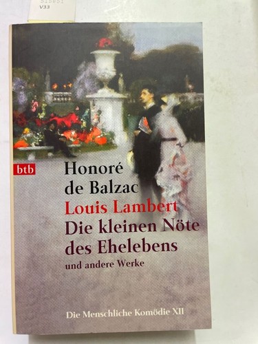 Die menschliche komödie - die,
