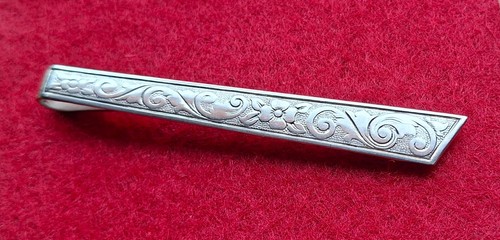 Krawattenklammer 835er silber - krawattenklammer,