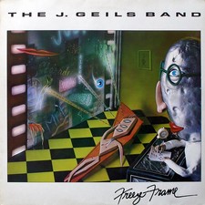 EB15.3: The J. Geils Band Freeze-Frame LP 80er Kult Centerfold VG+ VG+