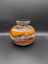 Scheurich Vase Fat Lava In Orange - 284-15