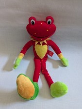 Karls 1921 Erdbeerhof Foggy Frosch Plüsch Kuscheltier  Erdbeere ca. 35cm