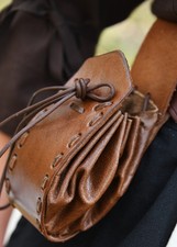 Mittelalter Lederbeutel mit