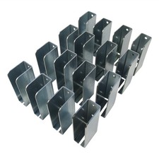 16er Set Einstecktasche für Spriegel Bretter / Planenaufbau Pkw Anhänger