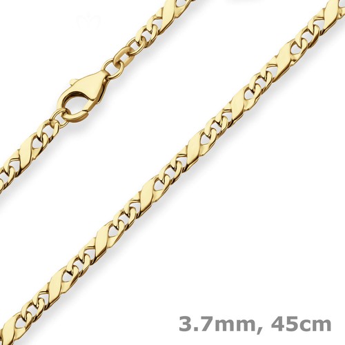 7mm dollarkette goldkette - dollarkette,