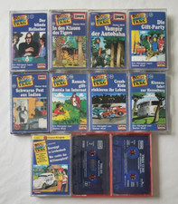 11x TKKG Hörspiel-MC's -