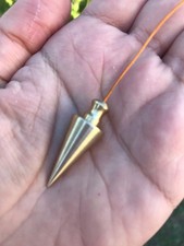 Chambered Love Pendel Messing