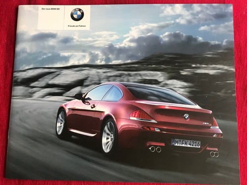 Prospekt brochure bmw - prospekt, e63