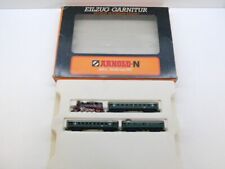 Arnold N 0155 Eilzug-Set mit Dampflok, DRG, DC, Licht, TOP in OVP, geprüft#51077