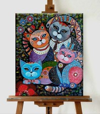 Original Katzebild 50/60cm