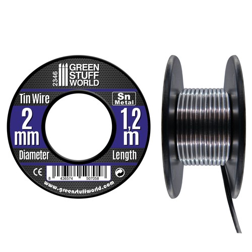 Flexibler zinndraht 2mm - zinndraht,