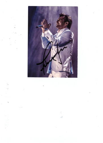 Thomas anders autogramm - thomas, .......autogramm