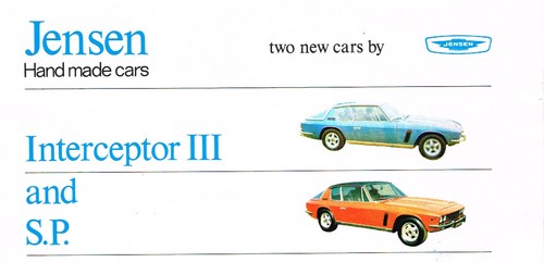 Jensen interceptor iii sp - jensen,