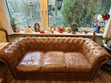 Chesterfield Ledersofa