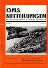 ONS Mitteilungen Nr. 3 März