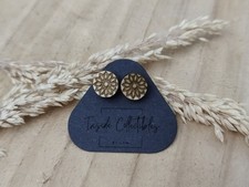 Ohrstecker Holz Ohrring Holz