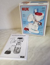 NUK elektrische Milchpumpe**gut erhalten**mit Netzstrom oder Batterie**OVP