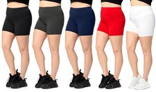 Große Größen Damen Radlerhose Leggings aus Viskose Plus Size Übergröße 3XL-7XL