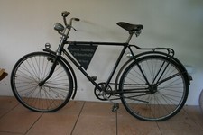 Altes Bundesbahn Dienstfahrrad vom Bahnhof Schnaittach