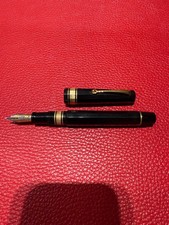 Vintage Omas Old Style Milford Füller Fountain Pen 750 Gold Feder M Top
