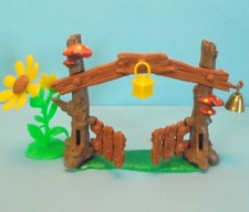 40050 GESCHLUMPFE # 3 GARTENTOR gate Variante # 2 PLAY SET Schleich