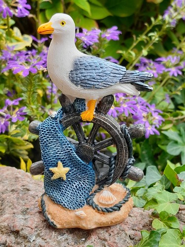 5cm möwe steuerrad - h.12,5cm,