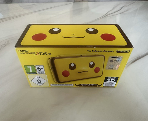 New nintendo 2ds - xl, pikachu
