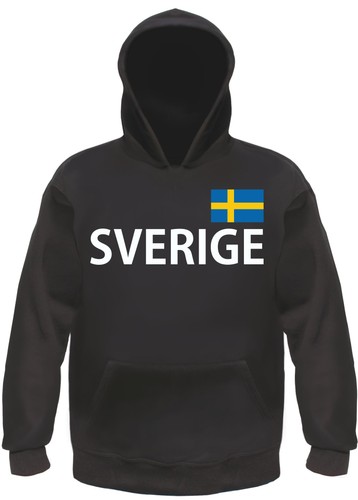 Sverige kapuzensweatshirt - sverige,