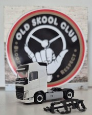Herpa  Lkw Volvo FH 4 Szm weiß Neutral für Umbau Eigenbau 