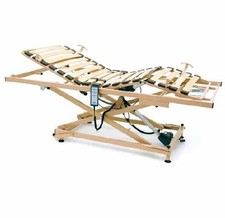 Elektrischer Einlegerahmen Krankenbett Pflegebett Bett Burmeier 90 x 200 cm