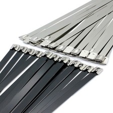 Edelstahl Kabelbinder in 4,6 /