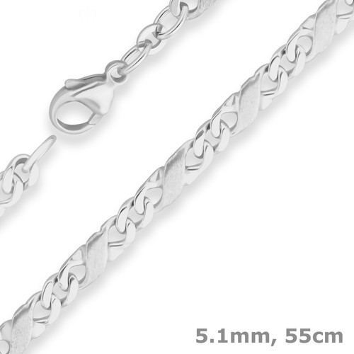 1mm dollarkette kette - 5,1mm,