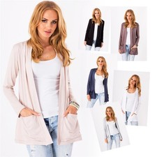 Damen Sweats Umhang Cardigan