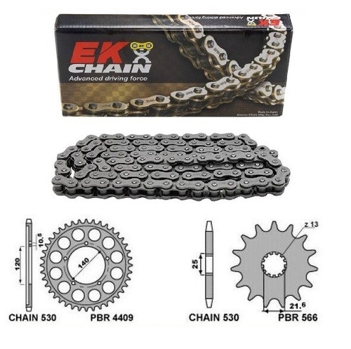 Kit übertragung kette 530 - kit,